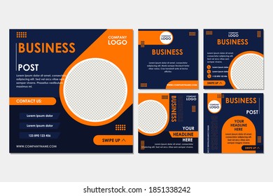 Social Media Post Business Template Design