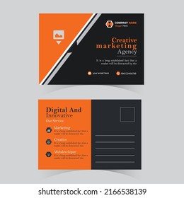 Social media post card design