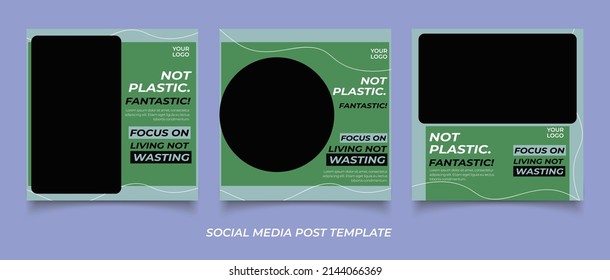 social media post collection for zero waste