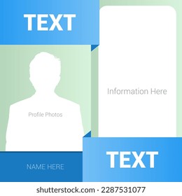 Social Media Post Design. Social media ad design on light background. Great template for advertising on social media