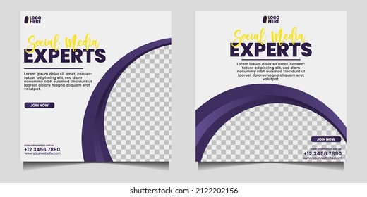 Social Media Post design. social media advertisement with white background. Good template for advertising on social media. Suitable for social media post and web internet ads.