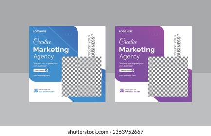 Social Media Post Design by pixevect

