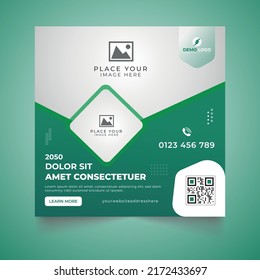Social Media post design. Corporate post can be use on different kinds of officail and non official orginazations. Creative design will make your post efficient.