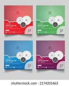 Social media post design for corporate as well as non corporate use.