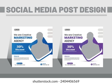 Social Media post Design for digital marketing agency