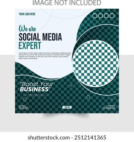 a social media post design for growup your busniess.