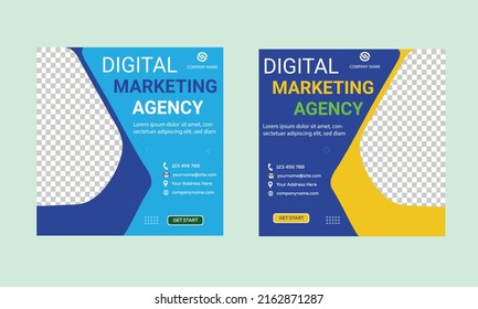 Social Media Post Design Layout