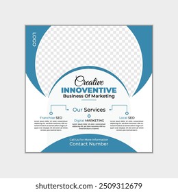 social media post design mockup