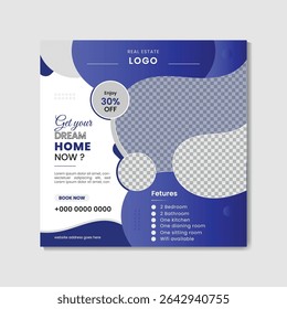 social media post design for real estate business marketing