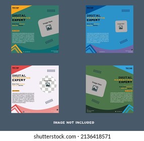 Social media post design sample for choice any buyer