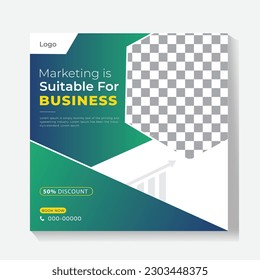 Diseño de Social Media Post. Establecer el diseño de la plantilla de publicidad en medios sociales