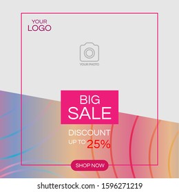 social media post design template