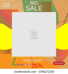 social media post design template