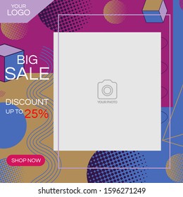 social media post design template