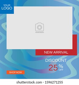 social media post design template