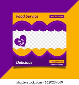 Social media post design template Premium Vector