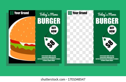 Social media post design template Slides abstract Unique Editable modern Social Media banner Elegant sale and discount promo - Vector. fashion sale social media post design.