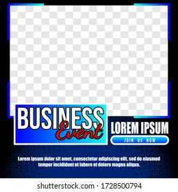 Social media post design template Slides abstract Unique Editable modern Social Media banner Elegant sale and discount promo - Vector. fashion sale social media post design.