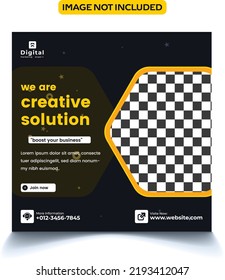 Social Media Post Design Template