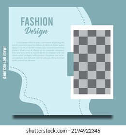 social media post design template, with wavy style, suitable for promotion of your business on social media