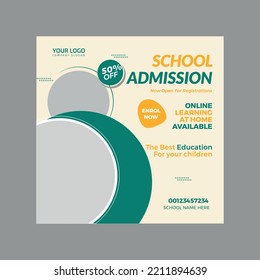 Social media post  design template