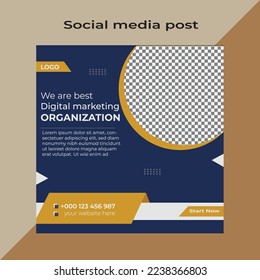 Social Media Post Design Template