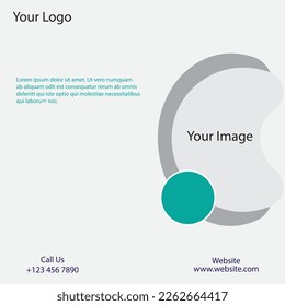 Social media post design template with modern theme and design illustration and vector