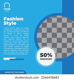 social media post design template, perfect for your business promotion