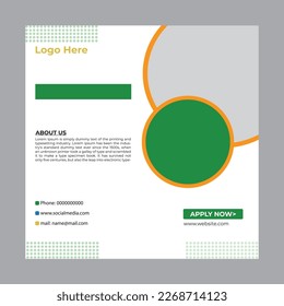 Social Media Post Design Template