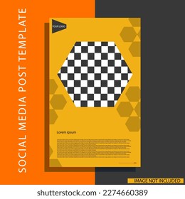 Social media post design template suitable for your business promotion