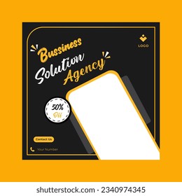 Social media post design template Premium Vector.