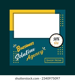 Social media post design template Premium Vector.