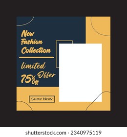 Social media post design template Premium Vector.