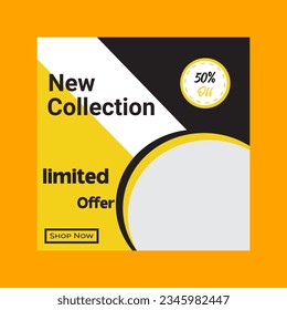 Social media post design template Premium Vector.