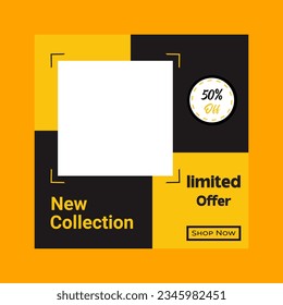 Social media post design template Premium Vector.