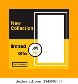 Social media post design template Premium Vector.