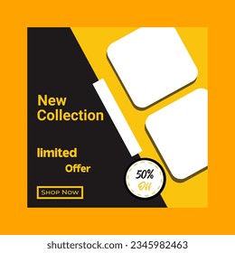 Social media post design template Premium Vector.