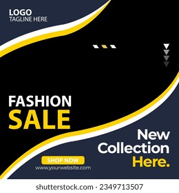 Social media post design template