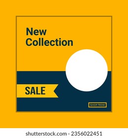 Social media post design template bundle,Premium Vector.