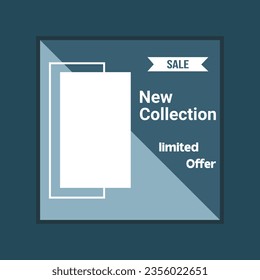 Social media post design template bundle,Premium Vector.
