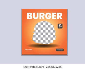 Plantilla de diseño de publicación de medios sociales 