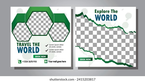 social media post design template