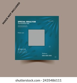 plantilla de diseño de publicación de redes sociales
Este es un diseño limpio y llamativo de publicación de medios sociales corporativos adecuado para todas las empresas