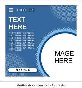 Conjunto de Plantilla de diseño de post de redes sociales para la venta de moda. Adecuado para medios sociales, volantes, Anuncios y anuncios de Internet de Web. Eps 10.