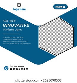  social media post design template