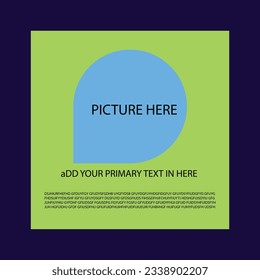 social media post design templet