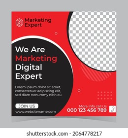 Postdesign-Vektorgrafik sozialer Medien