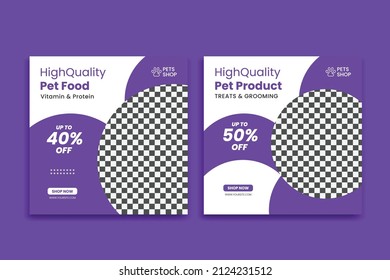 social media post design vector template,banner ads