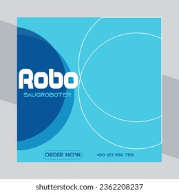 social media post design vector template