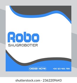 social media post design vector template